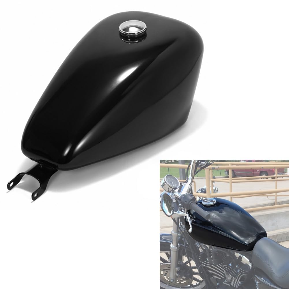 Amazon.com: TOFR Black 4.2 Gallon Gas Fuel Tank 16L Large-Capacity